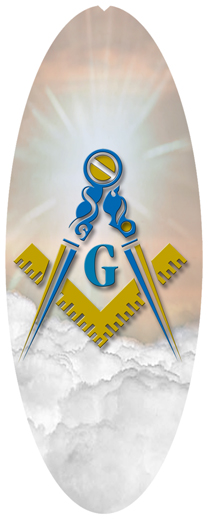 DNSA18-370-BZ Masonic Lodge Clouds Bronze